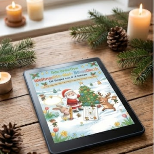 Weihnachts-Mal- und Rätselbuch (4–8 Jahre) - PDF-Download